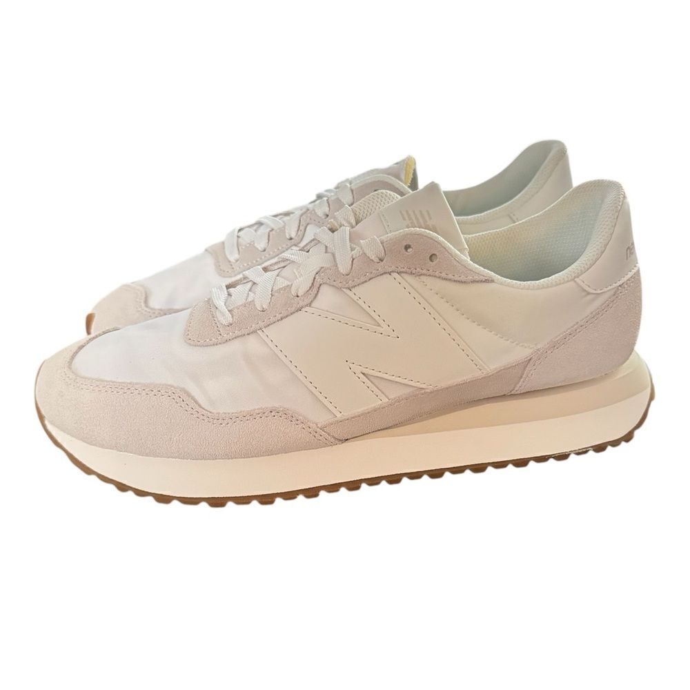 New Balance Women’s Grey/White 237 Athletic Sneaker Size 11.5 - Picture 4 of 6